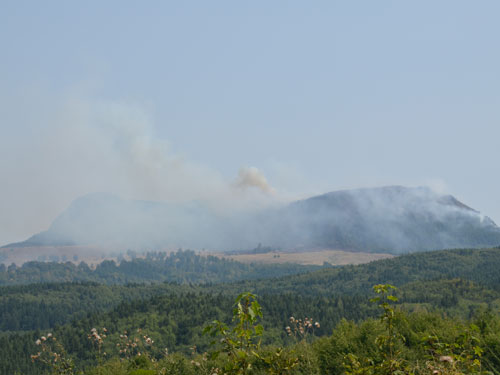 Incendiu pe Gutai (c) Lucian Petru Goja